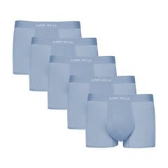 Combo 5 quần sịp nam BOXER ICOOLWEAR thun lạnh cao cấp, co giãn 4 chiều, kháng khuẩn tốt - VN004