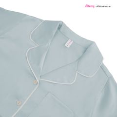 BỘ ĐỒ NGỦ LỤA iMerry TAY NGẮN QUẦN DÀI HỌA TIẾT TRƠN MỀM MẠI THOÁNG MÁT THANH LỊCH CHO NỮ BD010