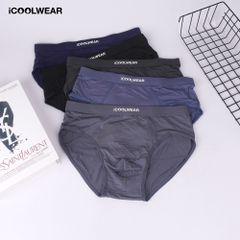 Combo 3 quần sịp tam giác nam iCOOLWEAR chất vải modal, thoáng khí, mềm mại VN012