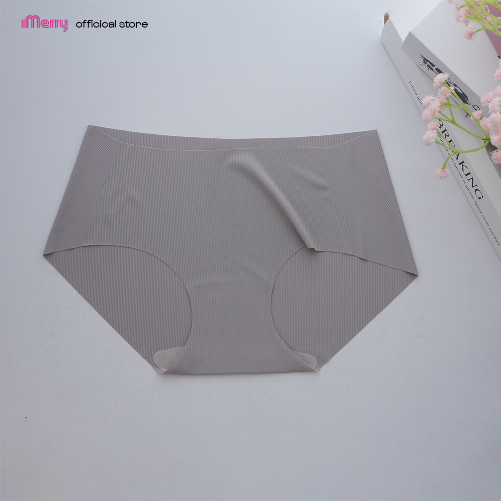 Combo 6 quần lót su tăm nữ iMERRY cạp cao không viền mỏng nhẹ VQ042