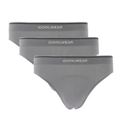 Combo 3 Quần lót nam tam giác iCOOLWEAR dệt kim, nhẹ nhàng, ôm sát, tinh tế và tôn dáng nam tính VN009