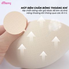 Áo lót su nữ iMerry phối ren chữ V siêu push up 7 cm với mút dày 4cm giúp nâng vòng 1 tự nhiên VA078