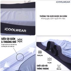 Combo 4 quần lót nam cao cấp profit iCOOLWEAR, Quần boxer nam thun lạnh, thoáng khí, kháng khuẩn, khử mùi vn017