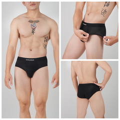 Combo 3 quần lót nam kiểu tam giác vải su iCOOLWEAR ice silk VN008