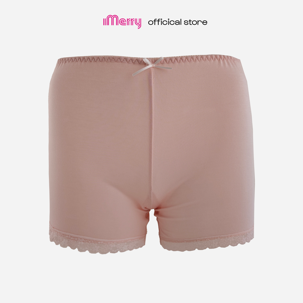 Combo 4 quần mặc váy nữ iMERRY dạng đùi chất vải VISCOSE phối chân ren cao cấp ôm trọn vòng ba VQ112A
