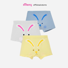 COMBO 3 Quần Chip Sợi Tre Dành Cho Bé Gái iMerry Form Quần Đùi Co Giãn Mềm Mại Thấm Hút Tốt Không Hằn Kid02