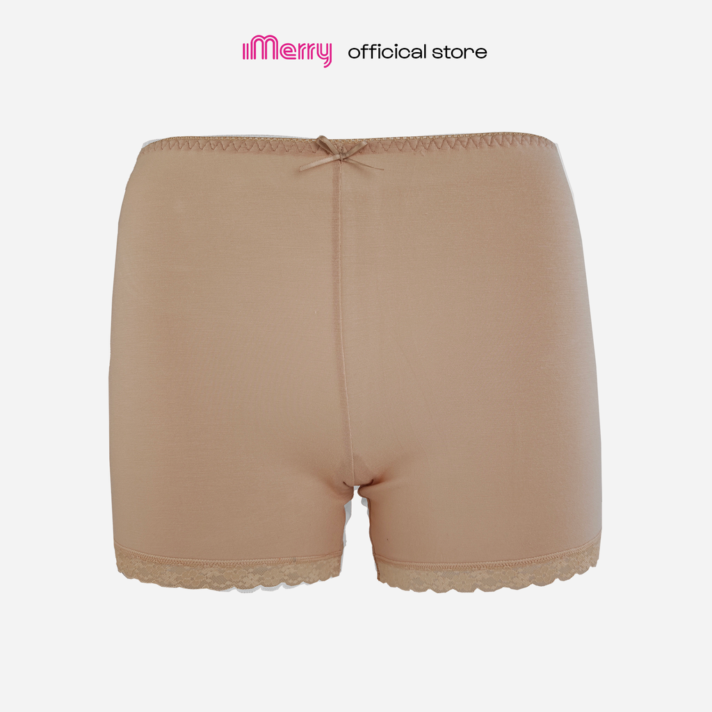 Combo 4 quần mặc váy nữ iMERRY dạng đùi chất vải VISCOSE phối chân ren cao cấp ôm trọn vòng ba VQ112A