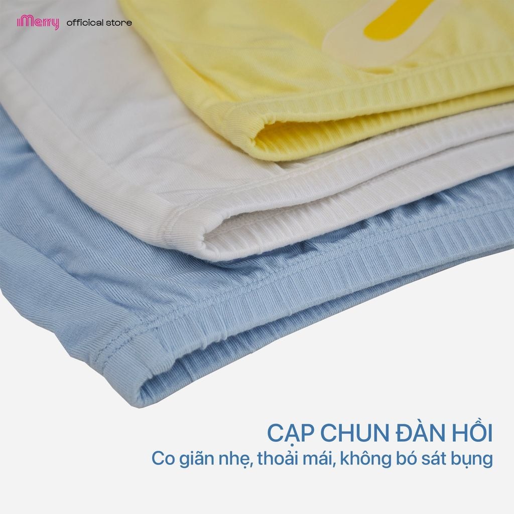 COMBO 3 Quần Chip Sợi Tre Dành Cho Bé Gái iMerry Form Quần Đùi Co Giãn Mềm Mại Thấm Hút Tốt Không Hằn Kid02