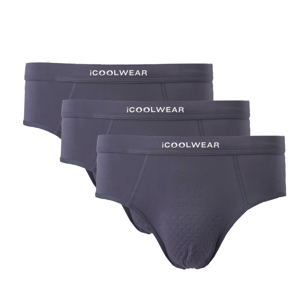 Combo 3 quần sịp tam giác nam iCOOLWEAR chất vải modal, thoáng khí, mềm mại VN012