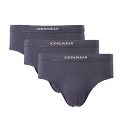 Combo 3 quần sịp tam giác nam iCOOLWEAR chất vải modal, thoáng khí, mềm mại VN012