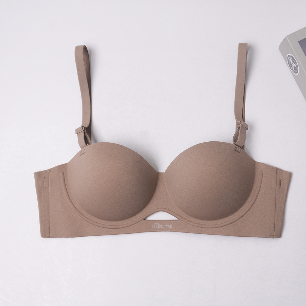 ÁO LÓT NỮ SU ĐÚC iMerry  CÚP NGANG MÚT ĐỆM DÀY NÂNG NGỰC DÂY VAI CÓ THỂ THÁO RỜI VA038