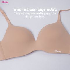 Áo lót su nữ iMerry không gọng đệm mỏng cúp lượn sóng mềm mại êm ái nâng nhẹ tự nhiên VA047