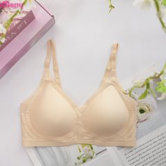 Áo lót su lụa băng iMERRY không gọng ,bản lưng cao,đệm mỏng,không đường may vải mát lạnh, mềm mại,mỏng nhẹ VA008