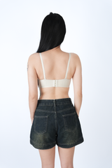 ÁO LÓT NỮ SU ĐÚC iMerry  CÚP NGANG MÚT ĐỆM DÀY NÂNG NGỰC DÂY VAI CÓ THỂ THÁO RỜI VA038