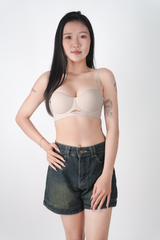 ÁO LÓT NỮ SU ĐÚC iMerry  CÚP NGANG MÚT ĐỆM DÀY NÂNG NGỰC DÂY VAI CÓ THỂ THÁO RỜI VA038