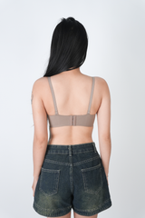 ÁO LÓT NỮ SU ĐÚC iMerry  CÚP NGANG MÚT ĐỆM DÀY NÂNG NGỰC DÂY VAI CÓ THỂ THÁO RỜI VA038