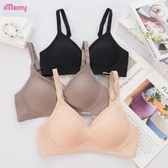 Áo lót su nữ iMerry 3D siêu push up 7–8cm với mút dày 5cm giúp nâng và tôn vòng 1 tự nhiên VA072