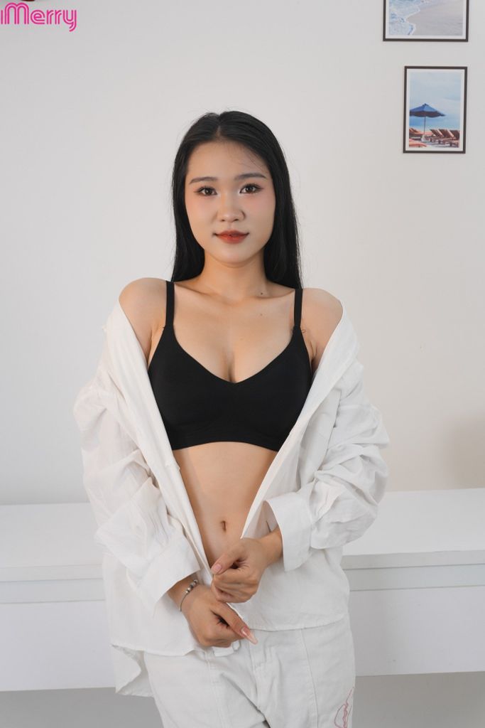 Áo lót su lụa băng iMERRY không gọng ,bản lưng cao,đệm mỏng,không đường may vải mát lạnh, mềm mại,mỏng nhẹ VA008