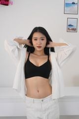 Áo lót su lụa băng iMERRY không gọng ,bản lưng cao,đệm mỏng,không đường may vải mát lạnh, mềm mại,mỏng nhẹ VA008