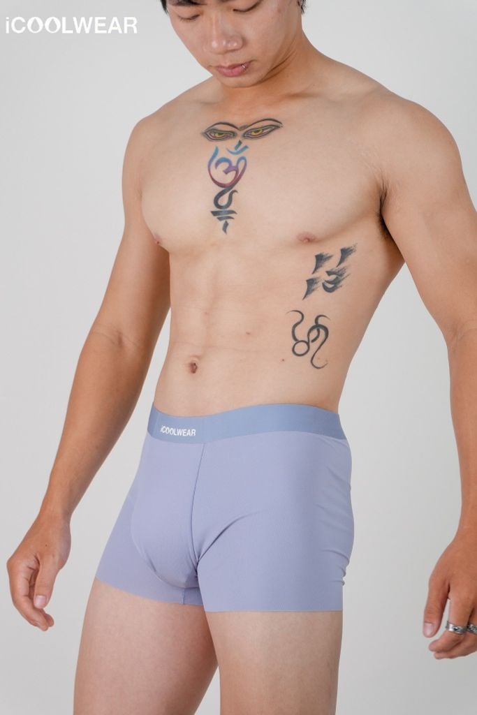 Combo 3 Quần lót nam cao cấp iCOOLWEAR, Quần boxer nam thun lạnh, thoáng khí, kháng khuẩn, khử mùi VN010