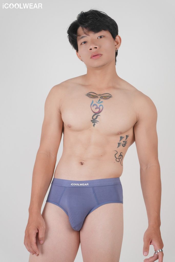 Combo 3 quần sịp tam giác nam iCOOLWEAR chất vải modal, thoáng khí, mềm mại VN012