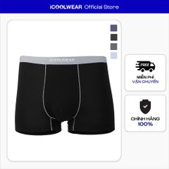 Combo 4 quần lót nam cao cấp profit iCOOLWEAR, Quần boxer nam thun lạnh, thoáng khí, kháng khuẩn, khử mùi vn017