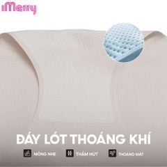 Combo 3 quần lót su tăm nữ iMERRY cạp cao không viền mỏng nhẹ VQ042