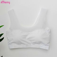 Áo lá học sinh iMerry cho bé gái từ 11 tới 17 tuổi chất cotton mềm thoáng mát mút liền BRA6619