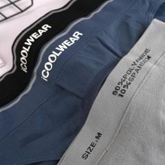 Combo 3 Quần lót nam tam giác iCOOLWEAR dệt kim, nhẹ nhàng, ôm sát, tinh tế và tôn dáng nam tính VN009