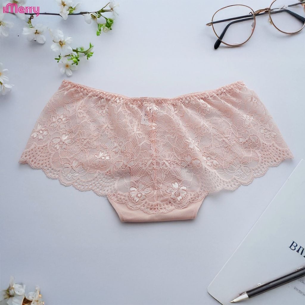 Quần lót ren nữ imerry ren cao cấp mềm mại họa tiết hoa quyến rũ thoáng khí VQ054