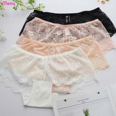 Quần lót ren nữ imerry ren cao cấp mềm mại họa tiết hoa quyến rũ thoáng khí VQ054