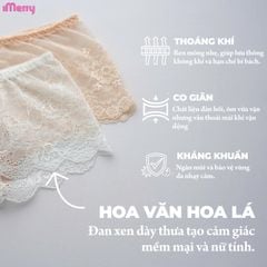 Quần lót ren nữ imerry ren cao cấp mềm mại họa tiết hoa quyến rũ thoáng khí VQ054