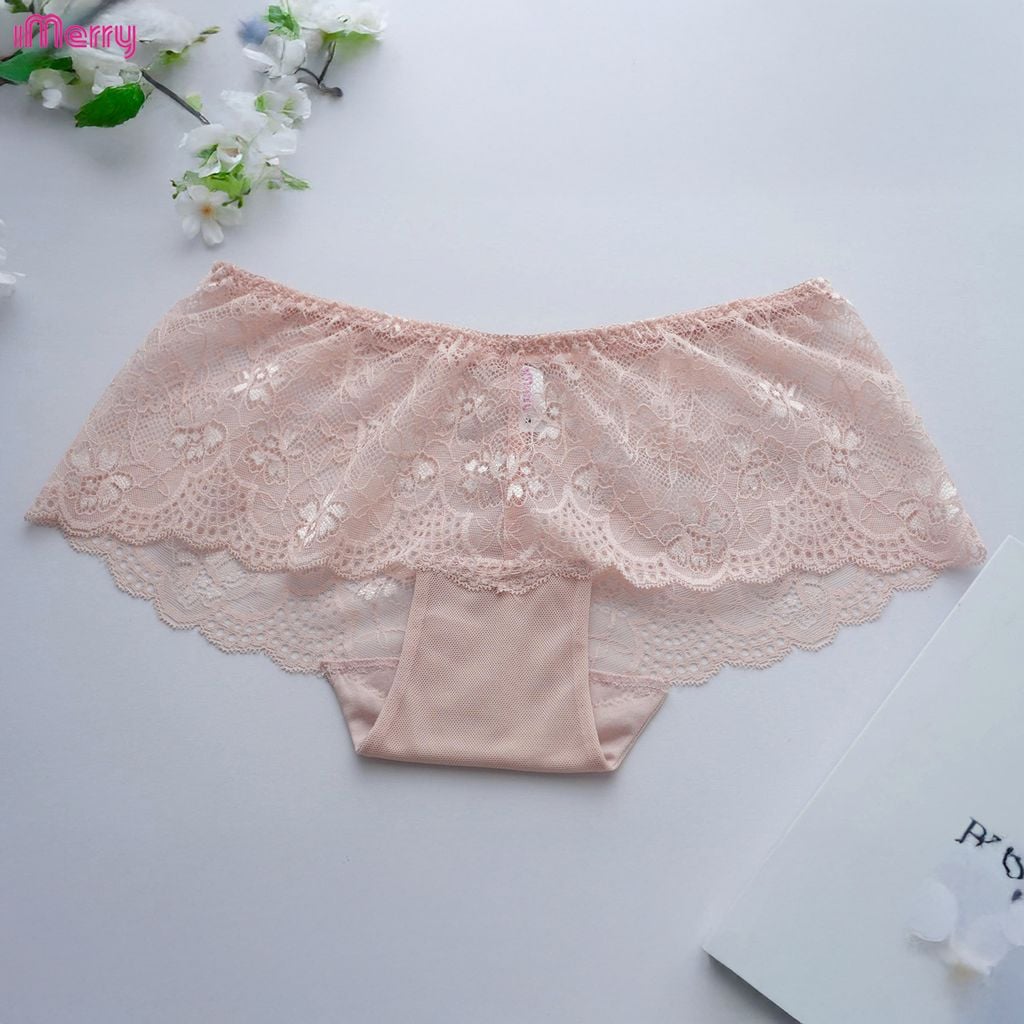 Quần lót ren nữ imerry ren cao cấp mềm mại họa tiết hoa quyến rũ thoáng khí VQ054