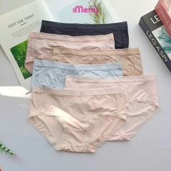 Combo 3 Quần lót nữ cotton gỗ sồi iMerry, thấm hút, mềm mại, mỏng nhẹ, cạp vừa VQ093A