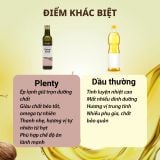  Dầu ăn ép lạnh Óc Chó 375ml Plenty - Tốt Não Bộ, Trí Nhớ | Nhập Khẩu Úc 