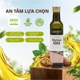  Dầu ăn ép lạnh Óc Chó 375ml Plenty - Tốt Não Bộ, Trí Nhớ | Nhập Khẩu Úc 