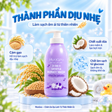  MooGoo Sữa Tắm Gội Tự Nhiên 2in1 Bubbly Wash 500ml Từ Cám Gạo Cho Bé Không Chứa SLS & Paraben 