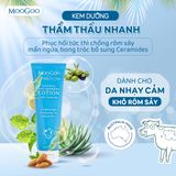  SỮA DƯỠNG ẨM THẨM THẤU NHANH CHO BÉ SƠ SINH, MẸ BẦU VỚI CERAMIDES - MOOGOO 