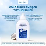  SỮA TẮM DỊU NHẸ KHÔNG SLS, SULFATE CHO TRẺ SƠ SINH, DA NHẠY CẢM , CHỨA CERAMIDES TÁI TẠO DA - MOOGOO 2 TRONG 1 