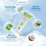  KEM DƯỠNG ẨM CHIẾT XUẤT TRÀM TRÀ, HỖ TRỢ VIÊM DA TIẾT BÃ MOOGOO 120G 