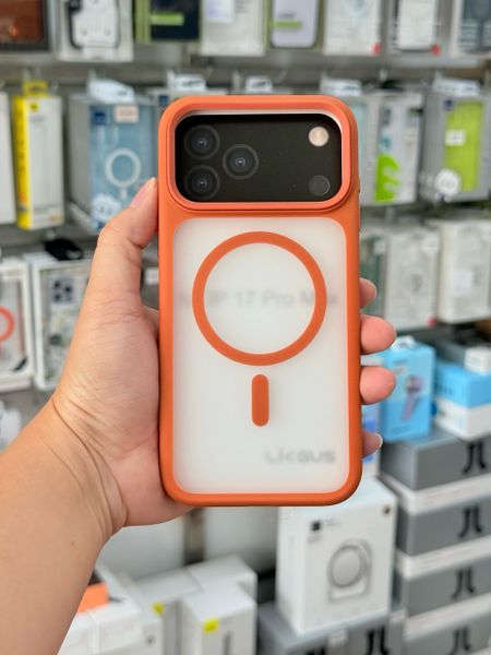  Ốp 17 Pro Likgus Nhám Magsafe - Cam 