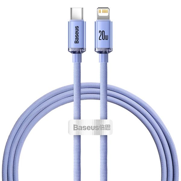  Cáp Baseus Crystal Shine PD 1.2m - Tím 