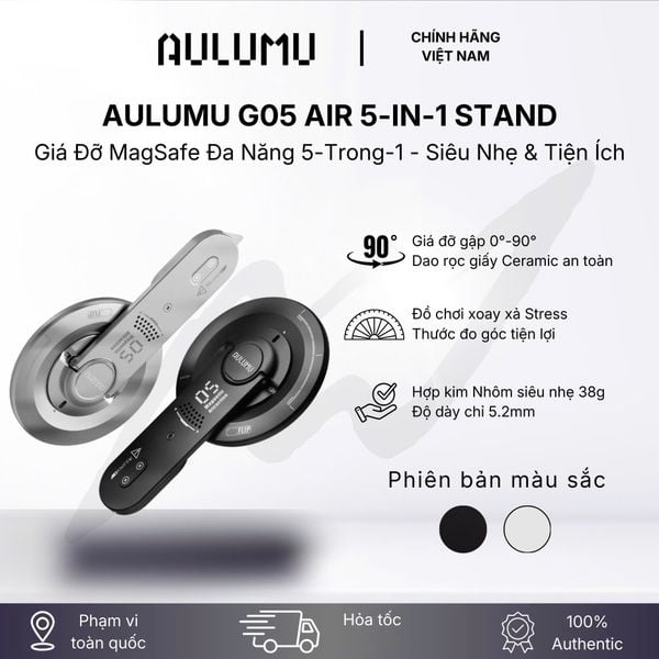  Giá Đỡ Điện Thoại Magsafe Aulumu G05 Air - Silver 