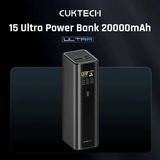  Pin Cuktech 15 Ultra 20.000mah PB200U 210W - Đen 