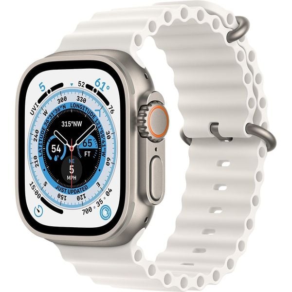  Dây Coteetci AppleWatch 44/45 Ocean Loop- Trắng 