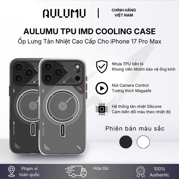  Ốp 17 Promax Aulumu A17 Frosted - Trắng 