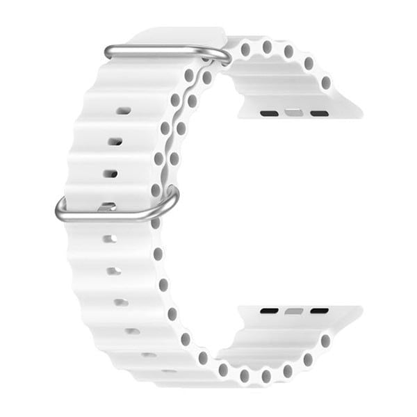  Dây Coteetci AppleWatch 44/45 Ocean Loop- Trắng 