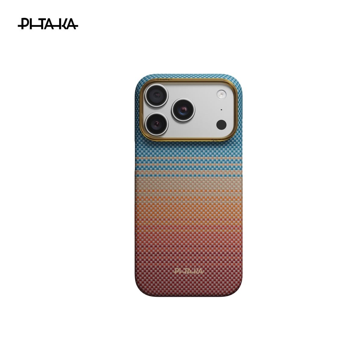  Ốp lưng iPhone 18 Pro - PITAKA Edge Case (with PitaTap) - Sunset2.0 - California Dream 
