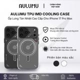  Ốp 17 Promax Aulumu A17 Frosted - Đen 