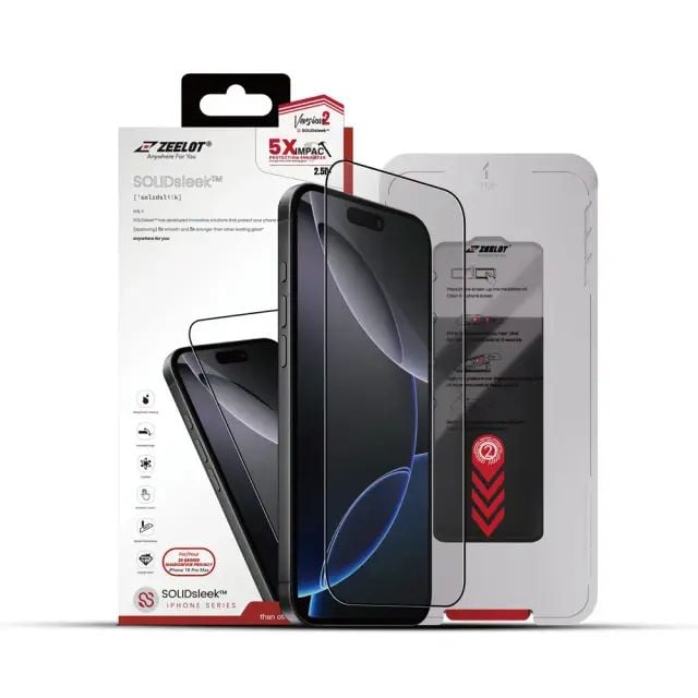  Kính 18 Promax Zeelot SOLIDsleek V2-Privacy (có khung dán) 